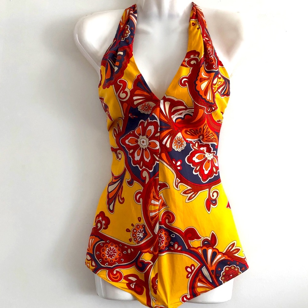 Silk halter top